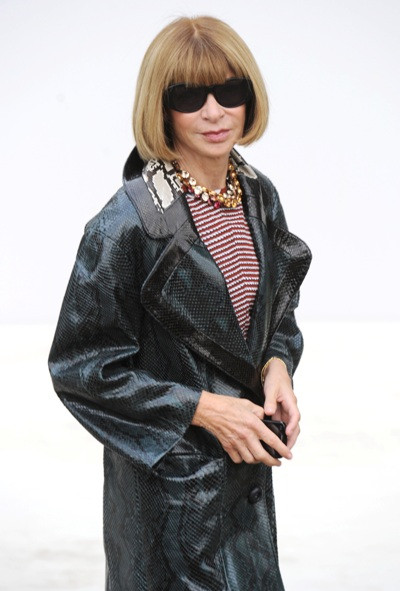 Anna Wintour la Burberry Prorsum SS 2012