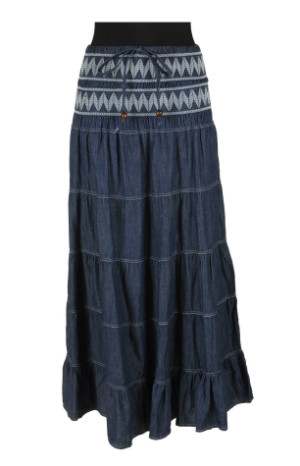 fusta maxi bleumarin