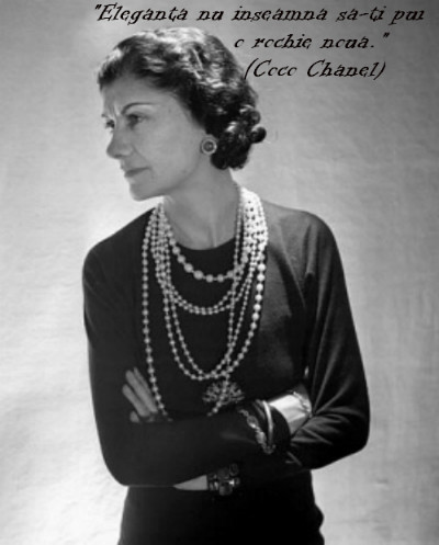 5 lectii de viata de la Coco Chanel