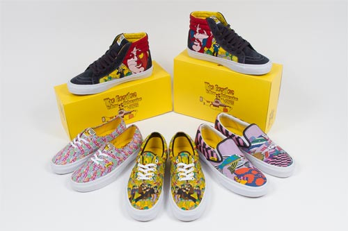 Vans colaboreaza cu Beatles pentru o colectie capsula cu Yellow Submarine!